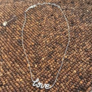 NEW Henri Bendel LOVE necklace